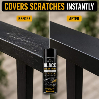 Black Paint Spray (PACK OF 2)