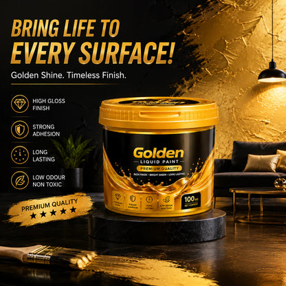 Golden Liquid Paint Tub ✨50% OFF SALEE✨