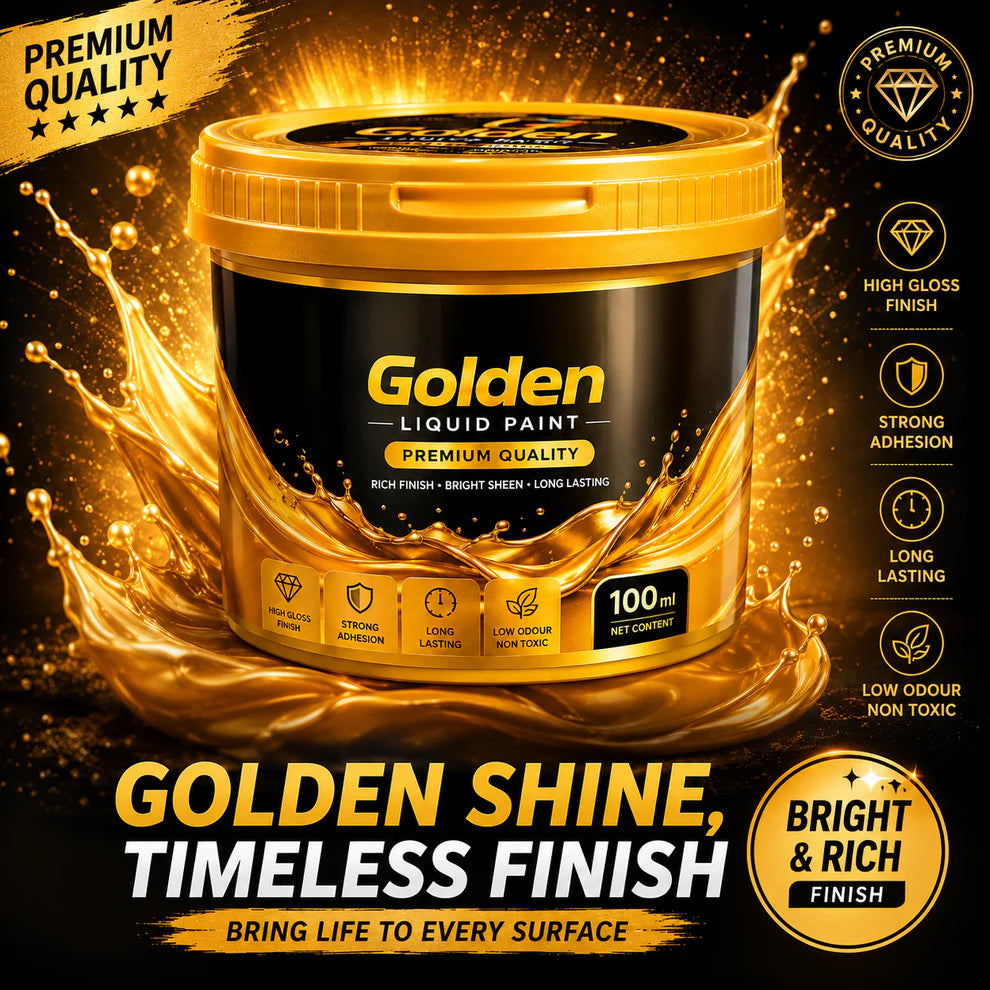 Golden Liquid Paint Tub ✨50% OFF SALEE✨