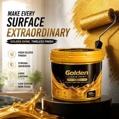 Golden Liquid Paint Tub ✨50% OFF SALEE✨
