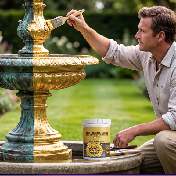 Waterproof Gold Paint (PACK OF 2)